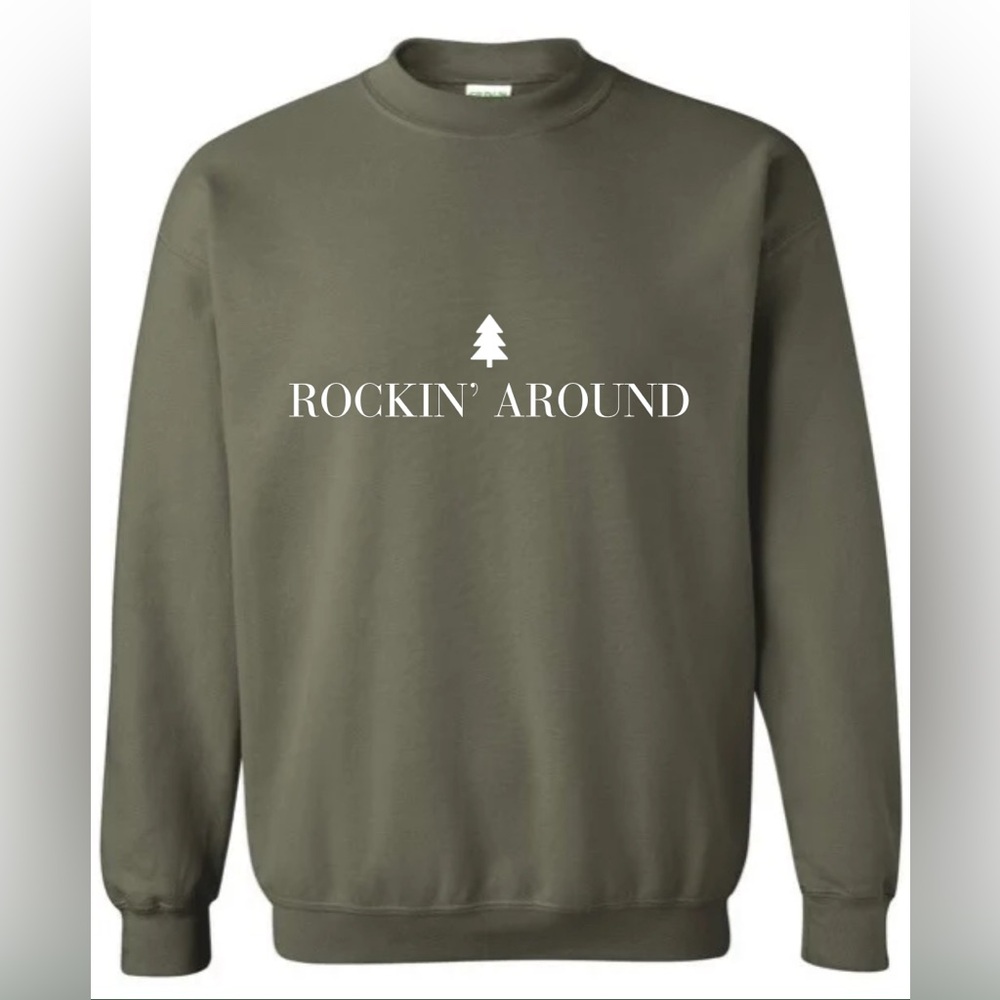 ROCKIN’ AROUND - Xmas Tree Crewneck